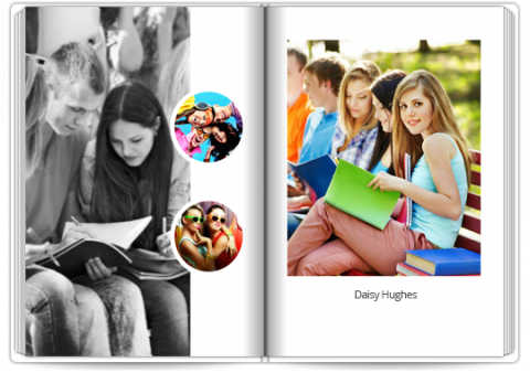 Photo Book Exclusive A4 Portrait Cool School