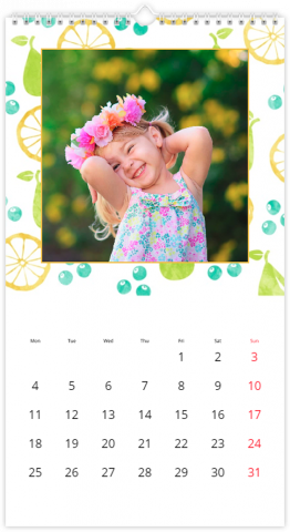 Photo Calendar XL Fruity